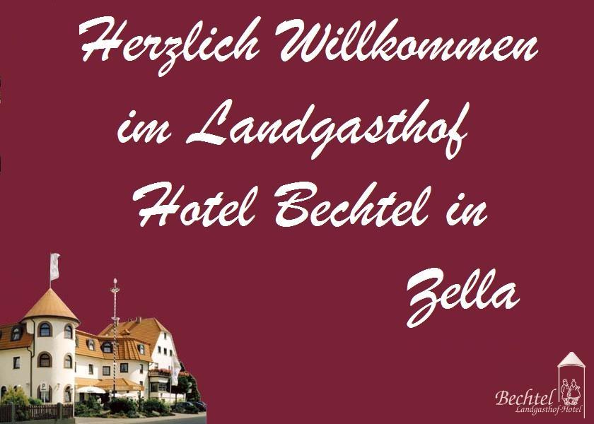 Landgasthof Hotel Bechtel Zella Extérieur photo